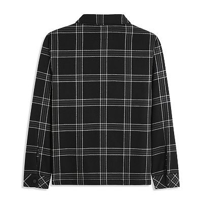 Men's Hurley Yarn-Dyed Flannel Bonded Sherpa Jacket