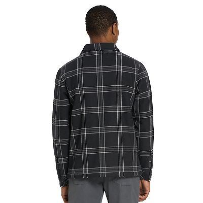 Men's Hurley Yarn-Dyed Flannel Bonded Sherpa Jacket