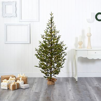 nearly natural 6-ft. Fraser Fir Natural Look Artificial Christmas Tree