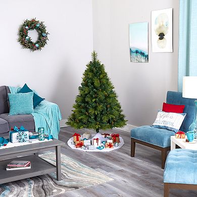 nearly natural 5-ft. North Carolina Mixed Pine Artificial Christmas Tree