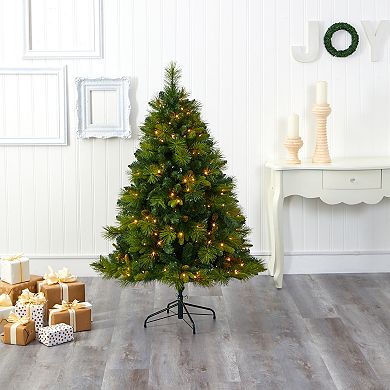 nearly natural 5-ft. North Carolina Mixed Pine Artificial Christmas Tree