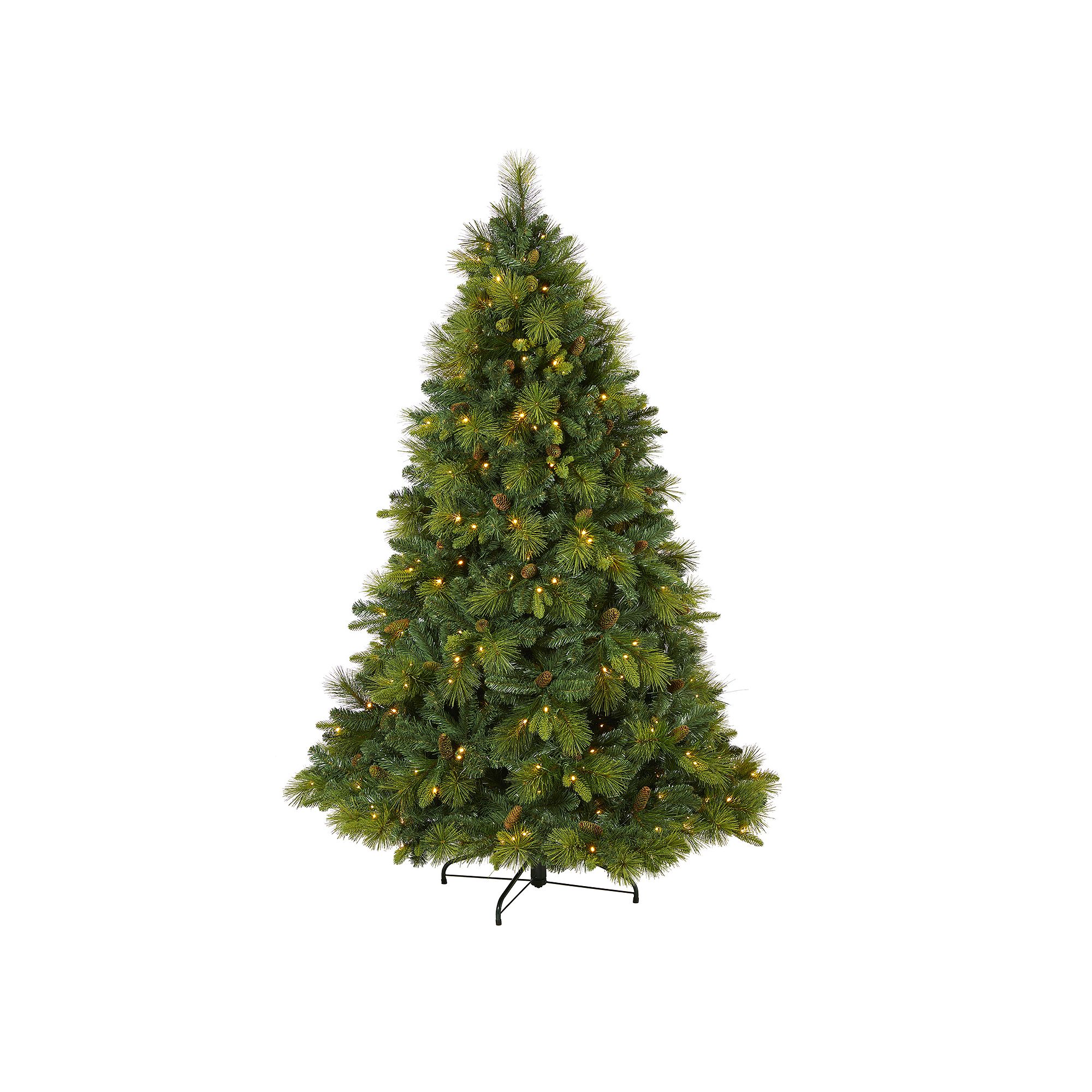 nearly natural 6.5-ft. North Carolina Mixed Pine Artificial Christmas Tree,