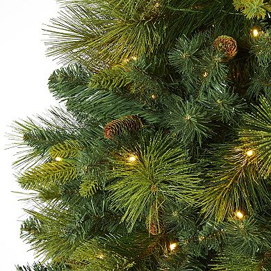 nearly natural 6.5-ft. North Carolina Mixed Pine Artificial Christmas Tree