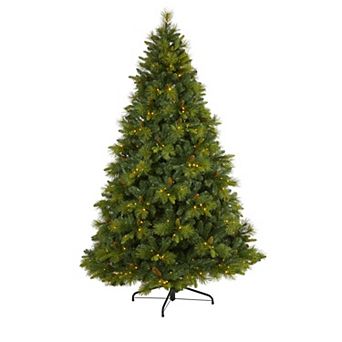 nearly natural 7.5-ft. North Carolina Mixed Pine Artificial Christmas Tree