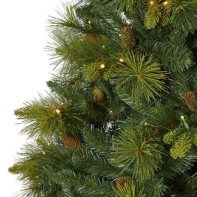 nearly natural 7.5-ft. North Carolina Mixed Pine Artificial Christmas Tree
