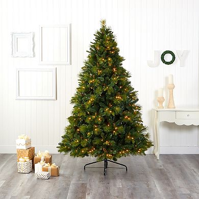 nearly natural 7.5-ft. North Carolina Mixed Pine Artificial Christmas Tree