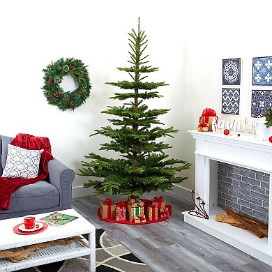 nearly natural 7.5-ft. Layered Washington Spruce Artificial Christmas Tree