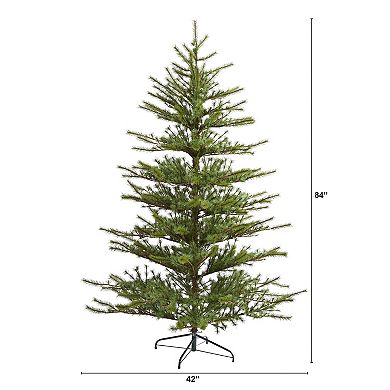 nearly natural 7-ft. Vancouver Mountain Pine Artificial Christmas Tree