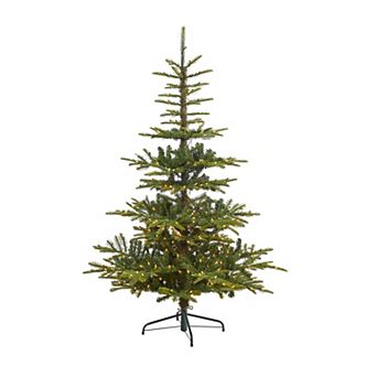 nearly natural 6-ft. Layered Washington Spruce Artificial Christmas Tree