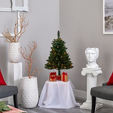 nearly natural 3-ft. Northern Rocky Spruce Artificial Christmas Tree