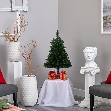 nearly natural 3-ft. Northern Rocky Spruce Artificial Christmas Tree