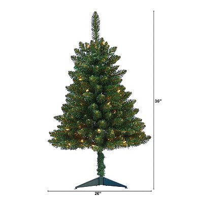 nearly natural 3-ft. Northern Rocky Spruce Artificial Christmas Tree
