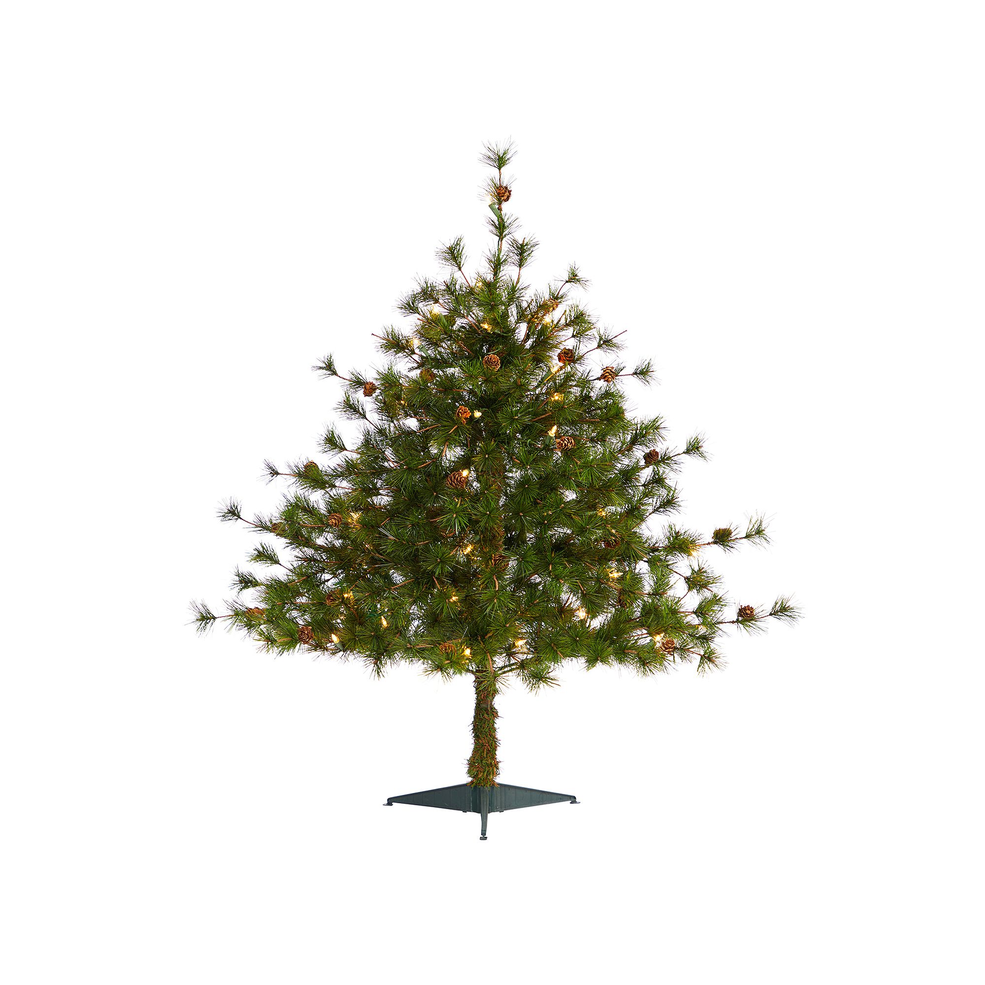 nearly natural 3-ft. Colorado Mountain Pine Artificial Christmas Tree, Gree