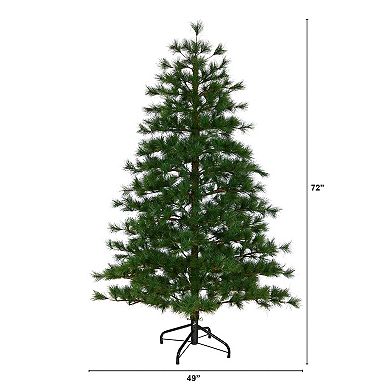 nearly natural 6-ft. Yukon Mixed Pine Artificial Christmas Tree