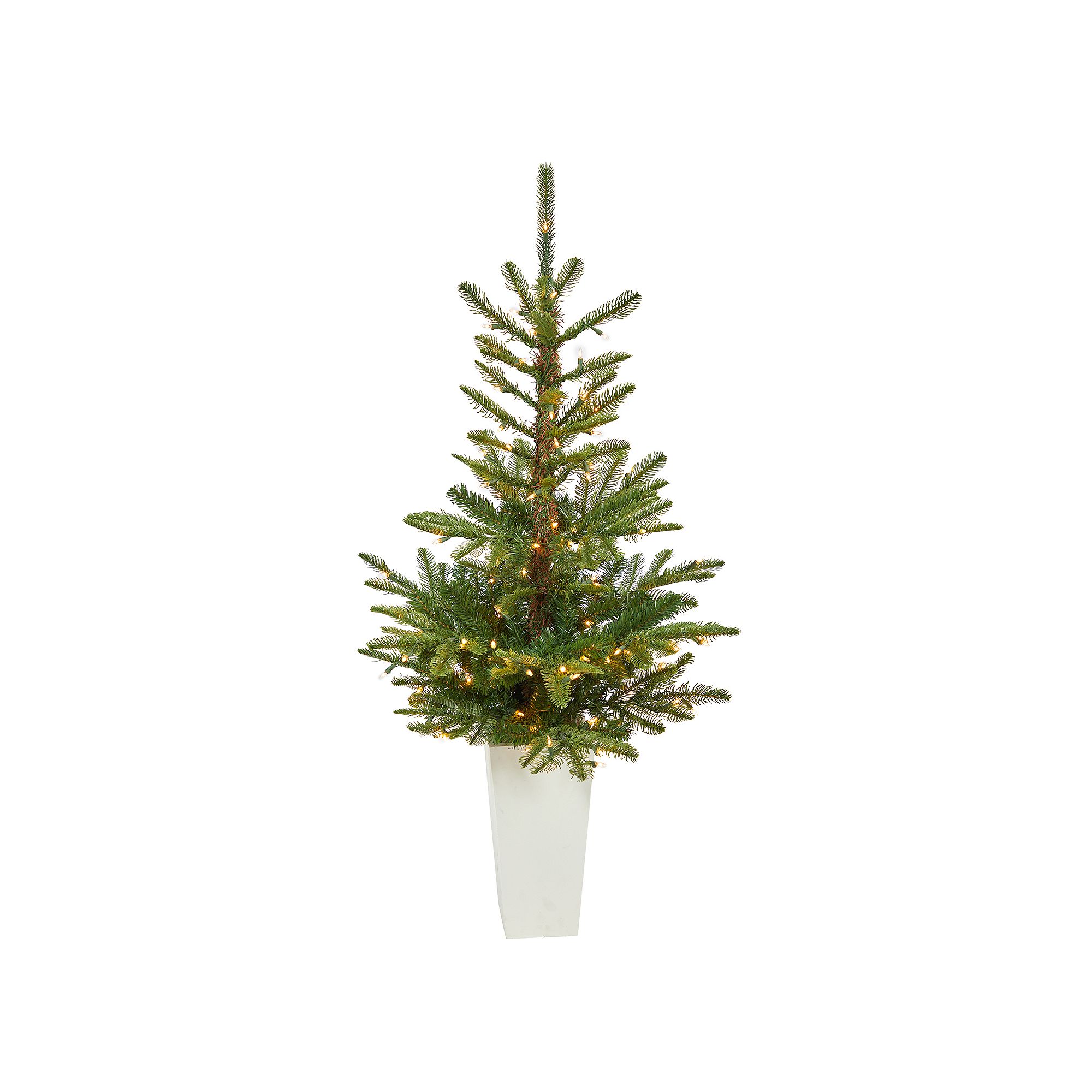 nearly natural 4.5-ft. Layered Washington Spruce Artificial Christmas Tree,