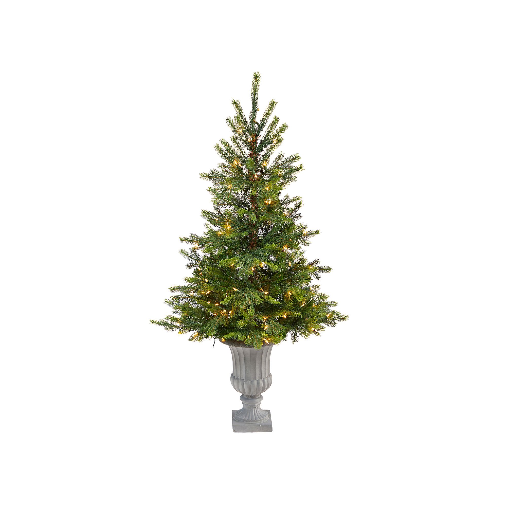 nearly natural 56-in. North Carolina Spruce Artificial Christmas Tree, Gree