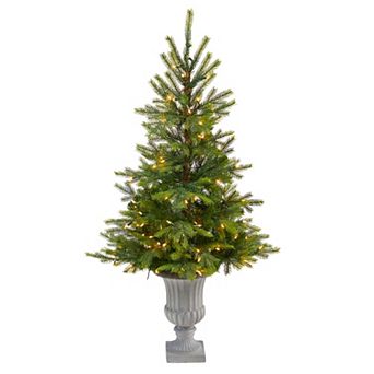 nearly natural 56 in North Carolina Spruce Artificial Christmas Tree