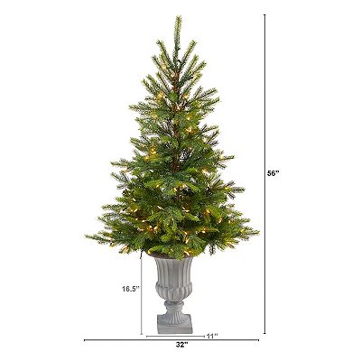 nearly natural 56-in. North Carolina Spruce Artificial Christmas Tree