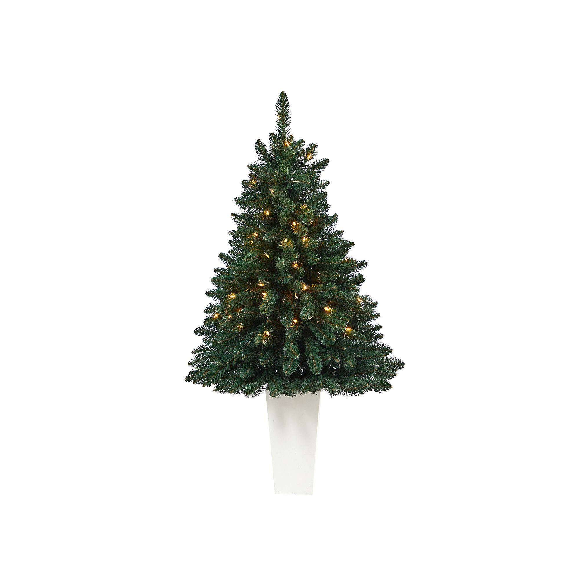 nearly natural 52-in. Northern Rocky Spruce Artificial Christmas Tree, Gree
