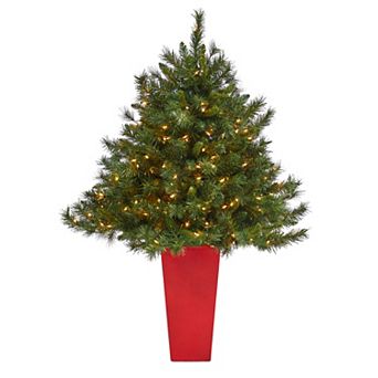 nearly natural 4.5-ft. Wyoming Mixed Pine Artificial Christmas Tree