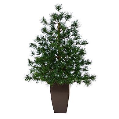 nearly natural 40-in. Yukon Mixed Pine Artificial Christmas Tree