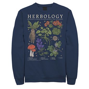 Men's Harry Potter Herbology Herb Refernce Grid Tee