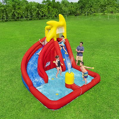 Inflatable Water Park H2ogo Walmart H2OGO! Bounce Blast Kids
