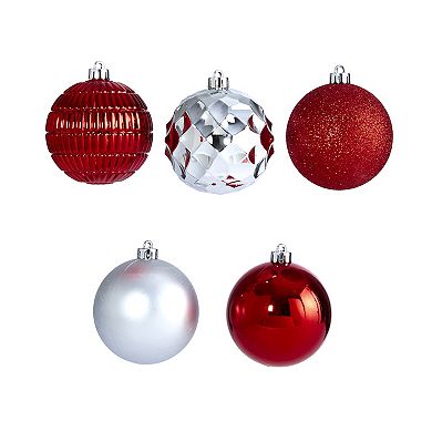 nearly natural Shatterproof Shiny Christmas Ornament 40-piece Set