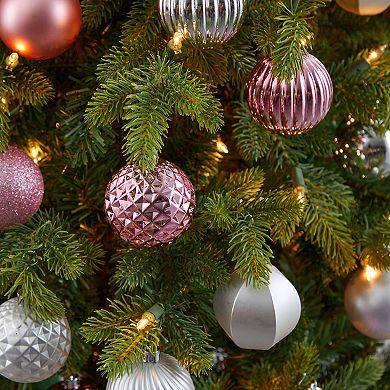 nearly natural Shatterproof Metallic Christmas Ornament 101-piece Set