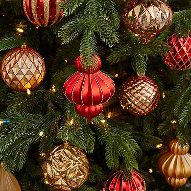 nearly natural Lux Shatterproof Christmas Ornament 12-piece Set