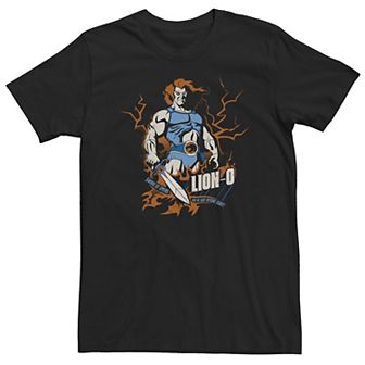 Big & Tall ThunderCats Lion-O Sword Of Omens Portrait Tee