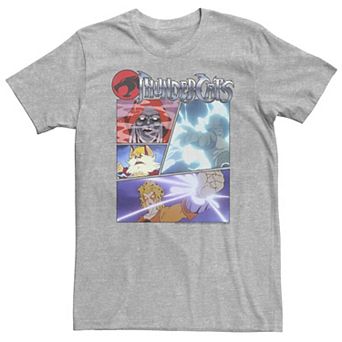 Big & Tall ThunderCats Action Shot Panels Tee