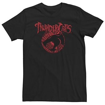Big & Tall ThunderCats Red Tie-Dye Logo Tee