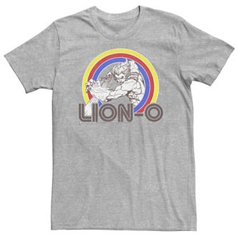 Big & Tall ThunderCats Lion-O Retro Rainbow Tee