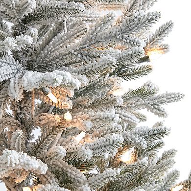 nearly natural 3-ft. Flocked Fraser Fir Artificial Christmas Tree