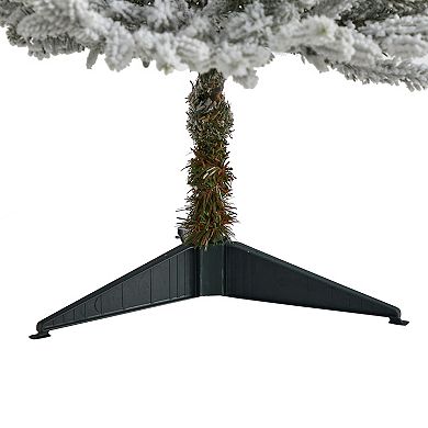 nearly natural 3-ft. Flocked Fraser Fir Artificial Christmas Tree