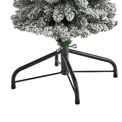 nearly natural 4-ft. Flocked Pencil Artificial Christmas Tree