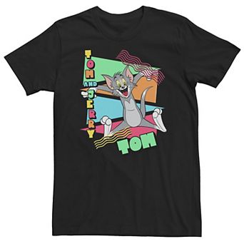 Big & Tall Tom & Jerry 90s Triangle Tee