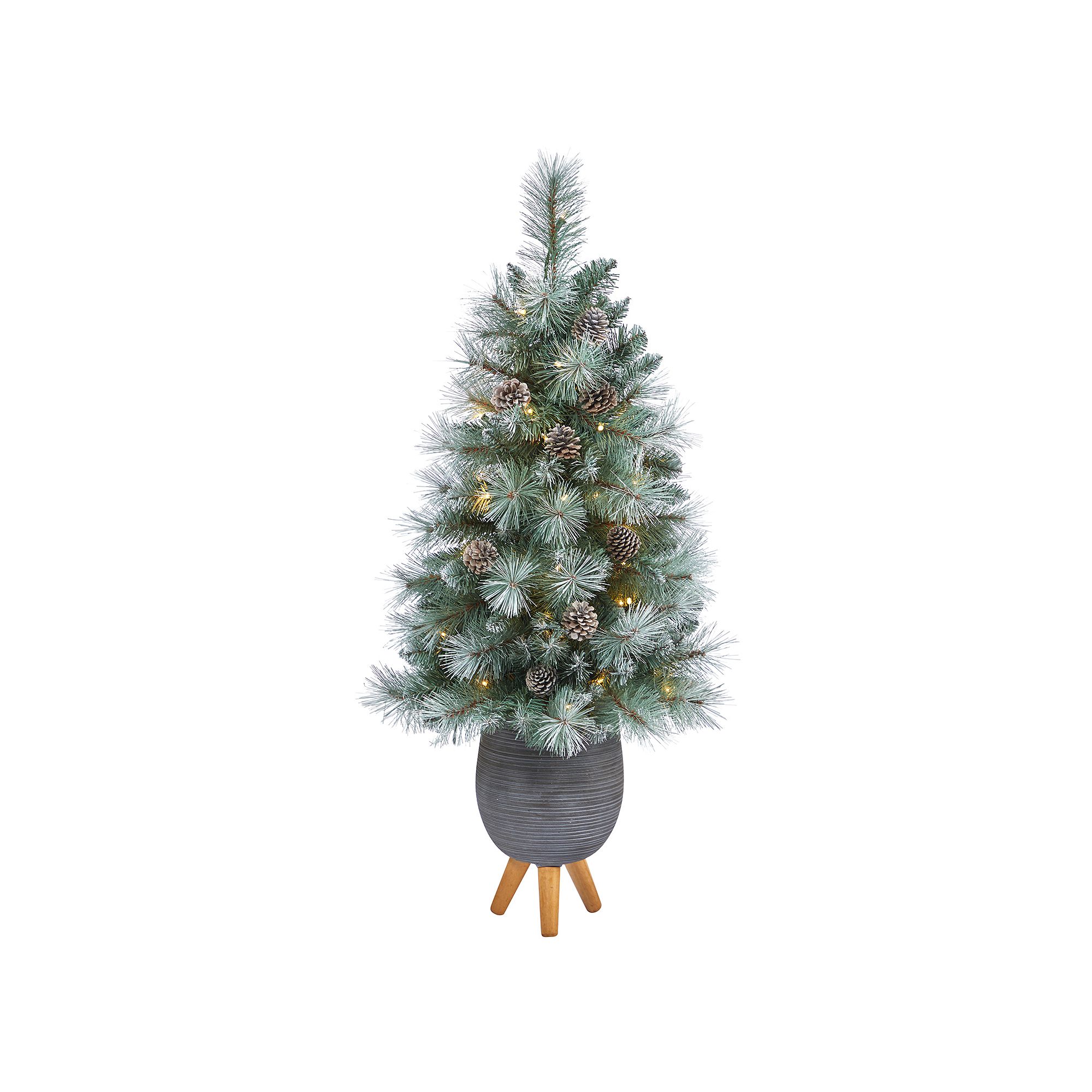 nearly natural 3.5-ft. Frosted Tip British Columbia Mountain Pine Artificia