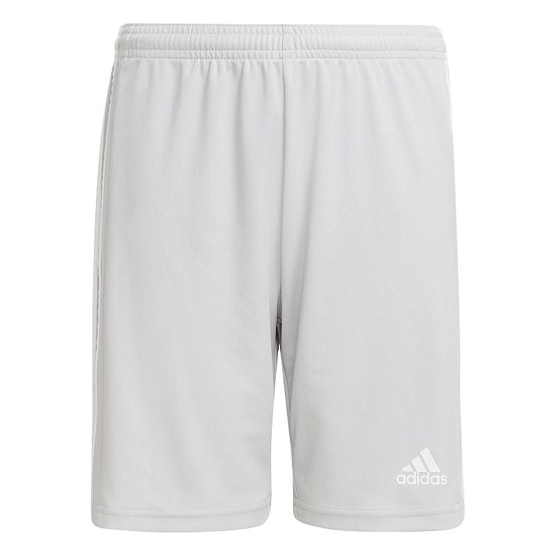 UPC 194817000435 product image for Boys 8-20 adidas Squadra Shorts, Boy's, Size: Medium, Silver | upcitemdb.com