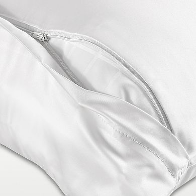 Sealy Satin with Aloe Zipper Pillow Protector