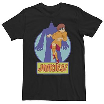 Big & Tall Scooby-Doo Velma Jinkies Monster Shadow Tee