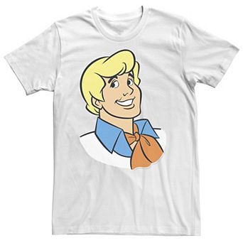Big & Tall Scooby-Doo Fred Big Face Tee