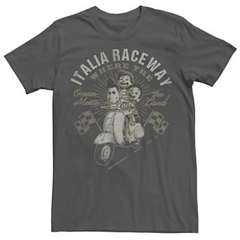 Disney / Pixar's Luca Men's Italia Raceway Where Ocean Meets Land Tee