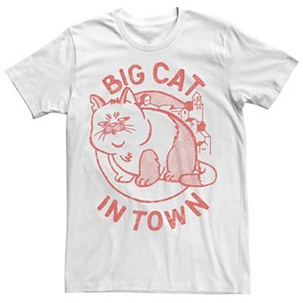 Disney / Pixar's Luca Machiavello Men's Big Cat In Town V2 Tee