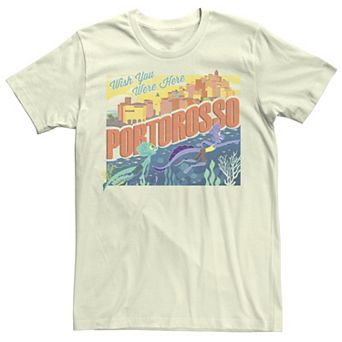 Disney / Pixar's Luca Men's Portorosso Wish You Were Here Tee
