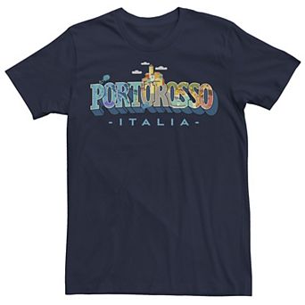 Disney / Pixar's Luca Men's Portorosso Italia Logo Fill Tee