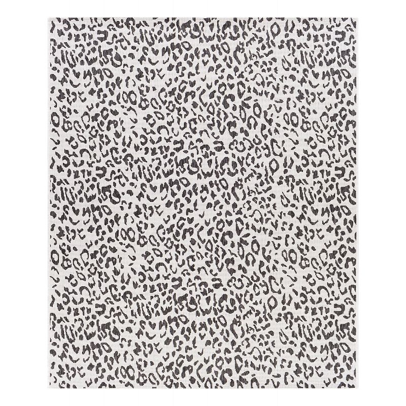 Surya Eagean EAG-2354 94 x 122  Rectangle Fabric Rug in Black/Off White/Charcoal