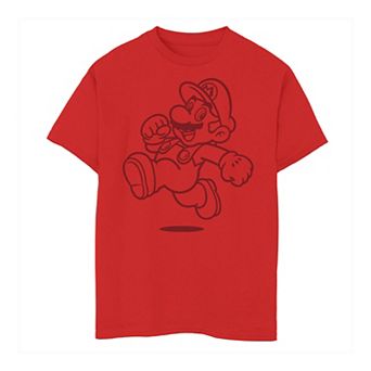 Boys 8-20 Super Mario Bros Front Runner Poster Tee