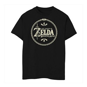 Boys 8-20 Nintendo Legend Of Zelda Breath of The Wild Graphic Tee